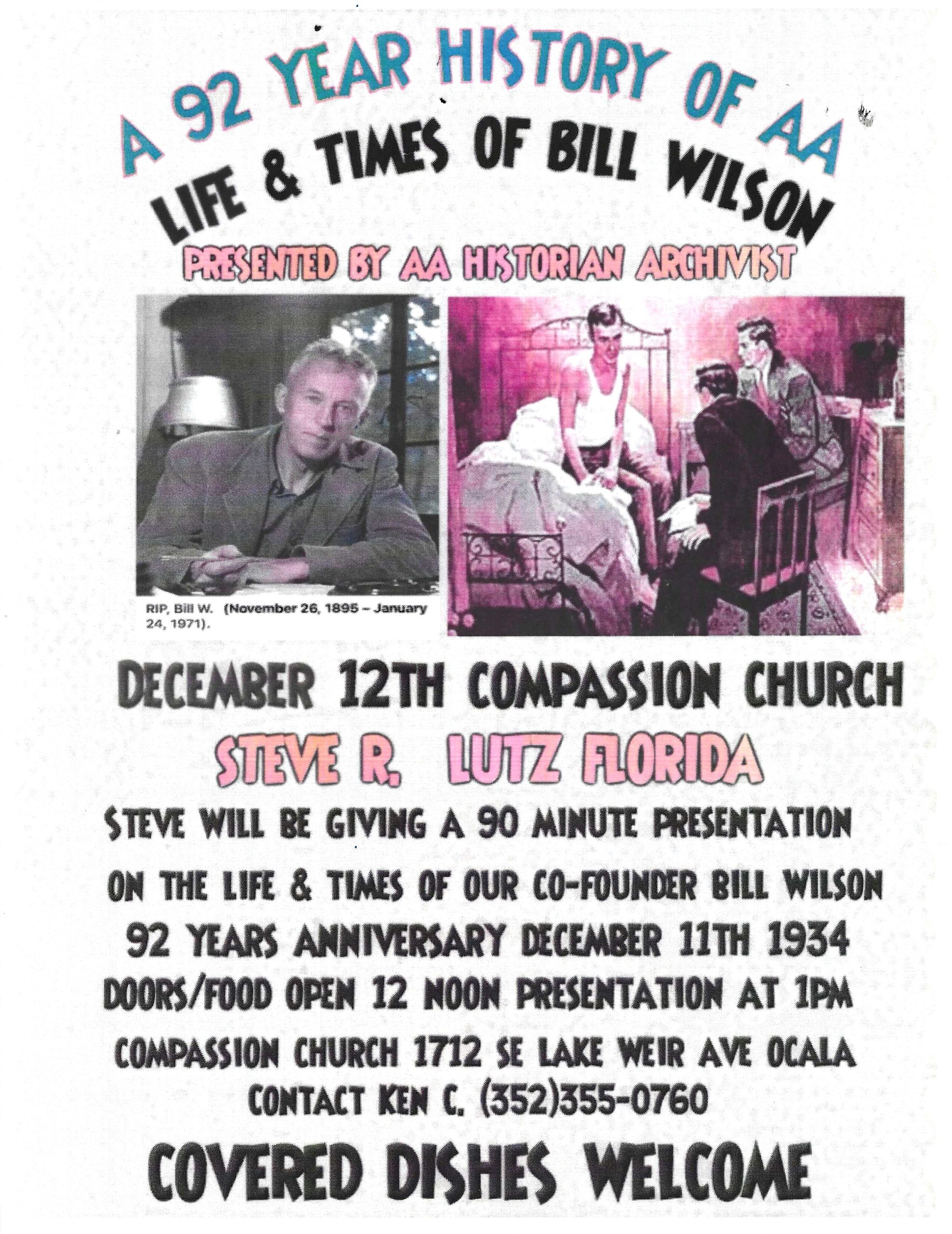 92 Year History of AA Dec. 12th